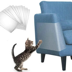 Almohadillas de protección para sofá antiarañazos para gatos, almohadillas protectoras para sofá, pegatinas autoadhesivas, protectores de muebles para mascotas