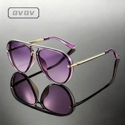 Gafas de Sol de Piloto de Gran Tamaño en Colores Candy, a la Moda, para Mujer, de Verano, con Montura de Aleación, Gafas de Sol de Lujo, Marca de Lujo, Estilo Y2K para Exteriores