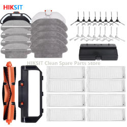 Accesorios para Xiaomi Robot Vacuum S10 S12 B106GL / Mop 2S XMSTJQR2S Viomi V2 V3: Cepillo Principal, Cepillo Lateral, Filtro, Mopa