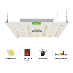 YXO 65W 120W espectro completo LED crece la luz LM301H EVO lámpara Phyto de espectro completo para iluminación de crecimiento de plantas hidropónicas VEG BLOOM