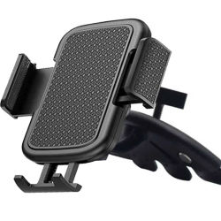 Soporte Universal para teléfono con ranura para CD de coche, soporte para teléfono móvil con liberación de un solo toque para iPhone 13 12 11 Pro Max Xiaomi