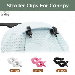 Clips Universales Multicolor para Cochecito de Bebé, Pinzas Antideslizantes Tipo Cocodrilo para Mantas y Accesorios