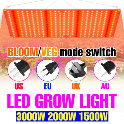 Tablero cuántico LED para cultivo de plantas, lámpara de espectro completo, luz para cultivo de plántulas de flores, invernadero hidropónico, cultivo de verduras, 100W, 150W, 200W