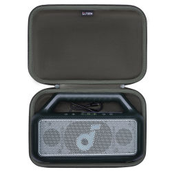 Funda de Altavoz Bluetooth para soundcore Boom 2, almacenamiento de Altavoz Bluetooth para exteriores, bolsa de transporte, accesorios para Altavoz Bluetooth