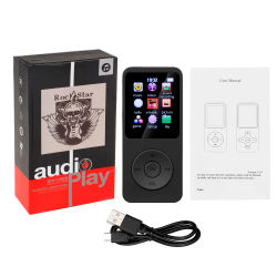 Reproductor de MP3 portátil, Walkmen con pantalla de 1,8 pulgadas, HIFI, Compatible con Bluetooth, grabación de libros electrónicos, Bluetooth, Wifi, reproductor de Radio FM