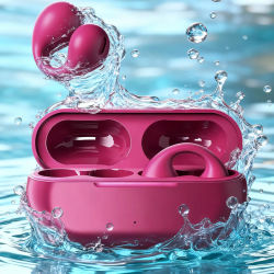 Auriculares inalámbricos con Bluetooth para deportes al aire libre, cascos con contenedor de carga, sonido HIFI, para Xiaomi, para correr, indoloro