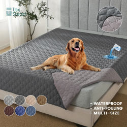 Funda impermeable de doble cara para cama de perro, manta para mascotas, protector de sofá y muebles para perros