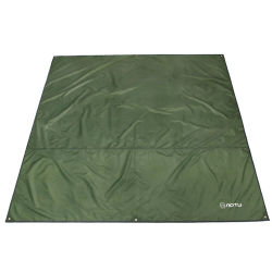 Tienda de campaña impermeable, lona, hamaca, huella de mosca de lluvia, tela de suelo, refugio, sombrilla, manta de Picnic para playa, estera para exteriores
