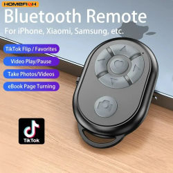 Mando a distancia Bluetooth para iPhone, Xiaomi, IOS, teléfono Android, Control remoto Universal, palo de Selfie, controlador de cámara Bluetooth