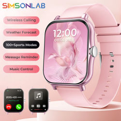 Nuevo Reloj Inteligente 2026 con Bluetooth, Llamadas, Monitor de Actividad Física, Frecuencia Cardíaca, Registro de Sueño, Reloj Deportivo para Exteriores, Compatible con Android/iOS, Regalo para
