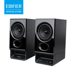 Altavoces para Computadora Edifier R20BT, Controladores de Rango Completo de 2.75'', Bluetooth 6.0, Controles Táctiles, Entradas AUX y USB-C, Luz Ambiental, APP