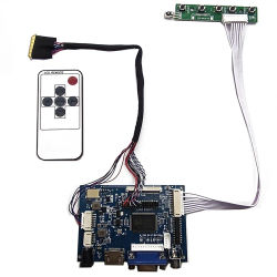 15,6 "LP156WH4 LTN156AT17 B156XW02 LP156WH2 1366X768 LCD LED controlador de pantalla HDMI + VGA Monitor LVDS 40 pines