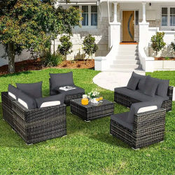 Fundas para Cojines de Sofá con Estampado Tropical para Exteriores - Protectores de Muebles Antideslizantes, Reemplazo para Cojines Individuales de Asiento