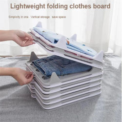 Tablero plegable para ropa, soportes de almacenamiento, organizador, carpeta de camisetas, tablero, divisores de ropa, apilable, organizado para el hogar