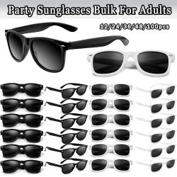 12-48 Piezas de Gafas de Sol para Boda, Gafas de Sol para Fiesta, Gafas de Sol para Despedida de Soltera, Regalos para Invitados de Boda