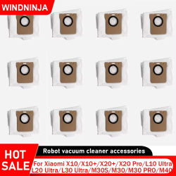 Bolsa antipolvo para Xiaomi X10/X10+/X20+/X20 Pro/X20 Max/M30S, accesorios para Robot aspirador Dreame L10s Ultra/L20 Ultra/L30 Ultra