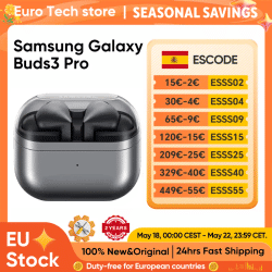 Audífonos Inalámbricos Originales Samsung Galaxy Buds3 Pro con Cancelación Activa de Ruido, Bluetooth 5.4, Sonido de Alta Fidelidad