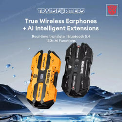 Nuevos transformadores TF-T51 AI TWS Bluetooth V5.4 auriculares traducción en tiempo Real con auriculares de Chat AI auriculares para grabación de reuniones