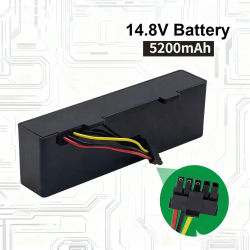Batería recargable original para robot aspirador Conga 3290 3390 3490 3590 3690 3790 3890, 14.8V 5200mah