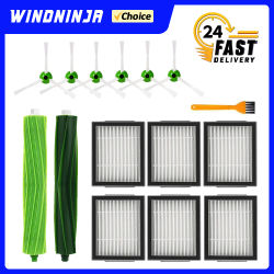 Para iRobot Roomba i3 i3 + i4 i4 + i6 i6 + i7 i7 + i8 i8 + E5 E6 E7 Cepillo Lateral principal filtro HEPA piezas de repuesto de Robot aspirador