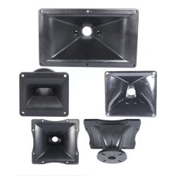 1 unidad de Cabezal de Altavoz de Tubo de Bocina de Tono Alto, Accesorio Profesional, Boca Plana, 25 mm de Diámetro Interior, 38 mm de Diámetro Exterior
