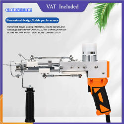 Pistola de mechones 2 en 1, máquina para alfombras con bucle de corte, pistola eléctrica para mechones de alfombras, máquina flocado de tejido de alta velocidad de doble uso de mano, 220V ﻿