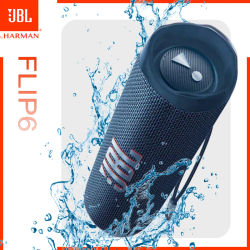Original JBL FLIP 6 Altavoz Bluetooth FLIP6 portátil IPX7 impermeable al aire libre estéreo bajo música pista altavoz Tweeter independiente