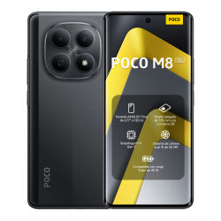 【Producto nuevo】XIAOMI Official | Poco M8 5G | NO INCLUYE CARGADOR | Snapdragon® 6 Gen 3 | Pantalla Flow AMOLED de 6.77" y 120 Hz | Diseño 3D curvo y elegante de 7,35 mm | Sistema de cámara dual AI de