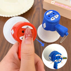 Nuevo Mini Altavoz Grabable Portátil con Llavero, Colgante de Juguete, Megáfono, Adorno Colgante Antiestrés, Llaveros