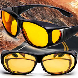 Gafas de sol de visión nocturna, gafas de conducción nocturna para coche, gafas de conductor, gafas de sol Unisex, gafas de sol con protección UV
