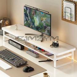 Base Elevadora para Monitor de Computadora, Soporte de Almacenamiento para Escritorio de Oficina en Casa, Soporte Elevador para Monitor de Oficina