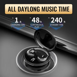 B13 auriculares Bluetooth para dormir auriculares inalámbricos 5,3 con cómodos auriculares con Control táctil para todos los teléfonos móviles