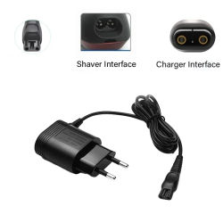 Cargador de enchufe europeo 15V 5,4 W HQ8505 cuchilla de afeitar para afeitadora Philips Series1000 3000 5000 7000 9000 HQ7100 HQ7120 RQ360 RQ1150