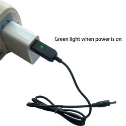 1 cable de refuerzo de 5V a 21V, cable de carga dedicado para batería de 21V, interfaz CC, cable adaptador USB, cargador