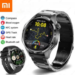 2025 nuevo Xiaomi GPS NFC Smartwatch hombres 360*360 AMOLED HD pantalla Bluetooth llamada impermeable hombres reloj inteligente