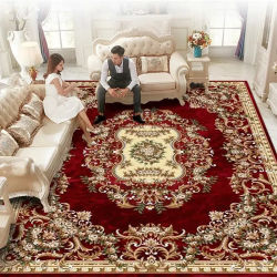 Alfombras Europeas de Lujo para Sala de Estar 200x300, Decoración del Hogar, Alfombras Grandes para Dormitorio, Alfombra de Salón, Tapetes Lavables