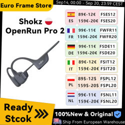 Auriculares Deportivos SHOKZ OpenRun Pro 2 S820/S821, Auriculares Intrauditivos con Bluetooth 5.3, Cancelación de Ruido, Micrófono, Resistencia al Agua IP55