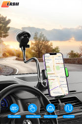 Soporte para teléfono móvil para coche, soporte para teléfono para parabrisas/salpicadero/ventana, soporte para teléfono con ventosa para Compatible con camión y coche
