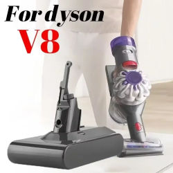 Batería de repuesto para Dyson V8, 9800mAh, 21,6 V, para aspiradora de mano Dyson V8 Absolute sin cable, batería Dyson V8