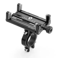 Soporte de teléfono para motocicleta, bicicleta eléctrica, teléfono inteligente CNC, soporte de aleación de aluminio, cuatro garras, soporte para teléfono de bicicleta para iPhone Samsung