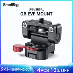 SmallRig Cámara DSLR Montaje EVF de liberación rápida Placa de montaje de soporte de monitor de 5 pulgadas / 7 pulgadas con abrazadera NATO - 2100
