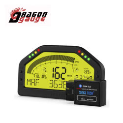 Paneles de tablero de carrera multifunción, pantalla LCD, tablero, conexión Bluetooth OBDll, medidor de carreras DO903
