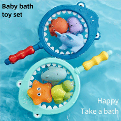 Juguete de Baño para Bebés, Tortuga con Rociador de Agua, Juego de Pesca de Tiburones, Juguete de Animales para Niños, Juguete Flotante para Jugar en el Agua
