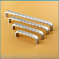 12 tiradores modernos para armario, de aluminio macizo/espaciado, para muebles de cocina y cajones