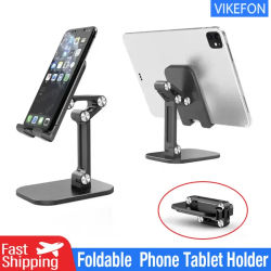 Soporte para teléfono móvil, soporte plegable para tableta de escritorio para IPhone, IPad, Samsung, Xiaomi, soporte Universal ajustable para teléfono móvil