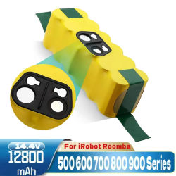 Para Roomba batería 14,4 V 9800mAh baterías recargables 500 550 560 600 650 698 780 980 976 serie aspiradora irobot batería