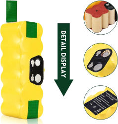 14,4 V 5000mAh para iRobot 500 batería para iRobot Roomba 500 600 700 800 900 620 650 770 780 580 series batería