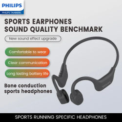 Philips TAA6609C conducción ósea auriculares para deportes al aire libre Bluetooth 5,4 llamadas estéreo HiFi auriculares inalámbricos auriculares para juegos de música