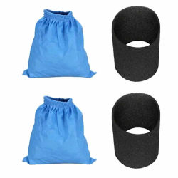 Bolsas de filtro textil rentables para aspiradoras Karcher MV1 WD1 WD2 y NT, eficiencia de filtración mejorada