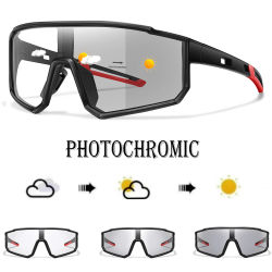 Marca de moda hombres mujeres bicicleta gafas fotocromáticas MTB bicicleta pesca correr ciclismo deportes gafas de sol gafas cómodas